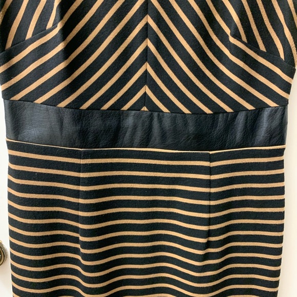 Alyx black & gold striped dress - Picture 4 of 6